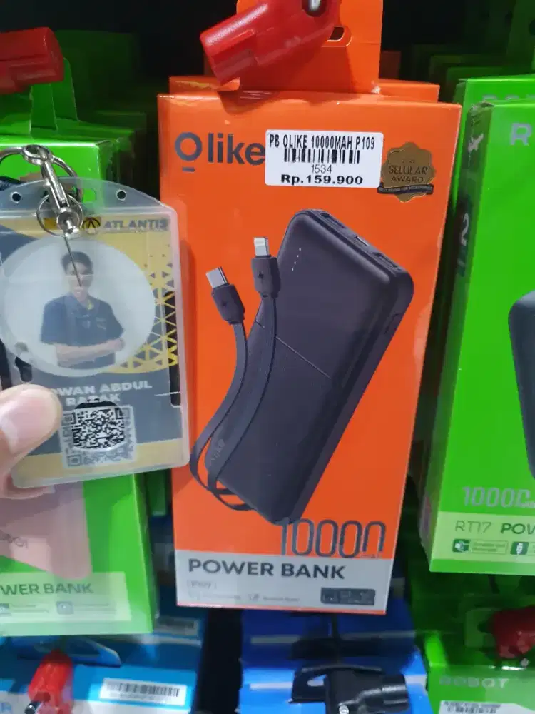 PB OLIKE 10000MAH P109 | ATLANTIS DAHSYAT