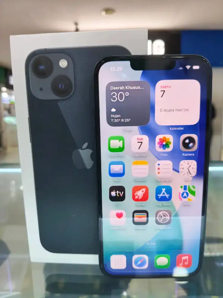 Iphone 13 256GB Bekas Garansi iBox