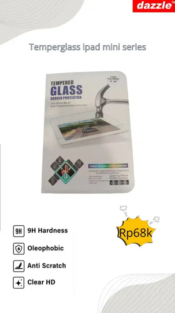 Temperglass clear ipad series