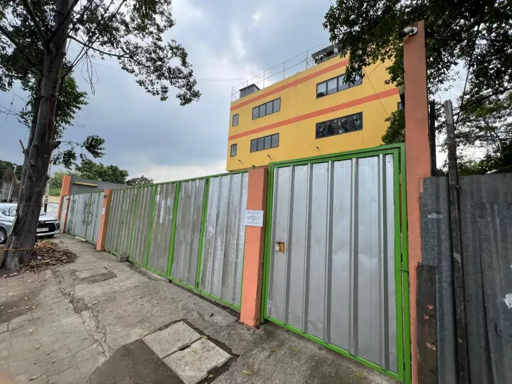 Disewakan Gudang 3 lantai Siap Pakai di Batu Ceper Tangerang Akses 40 FT