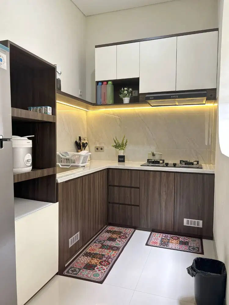 Kitchen Set Wooden Simplistic (Custom)