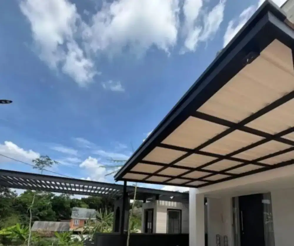 Kanopi atap minimalis