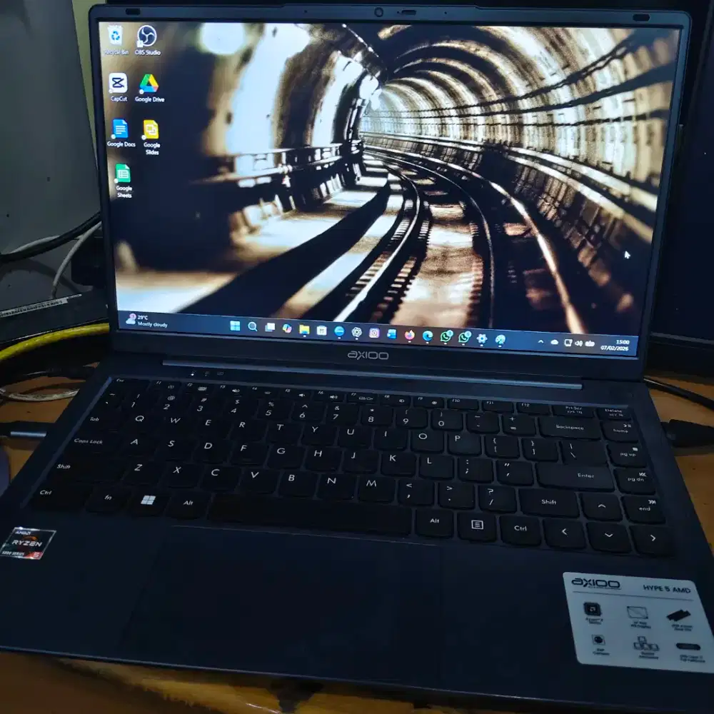 Axioo Hype 5 – Ryzen 5 5500U | RAM 16GB | SSD 256GB | FHD IPS |