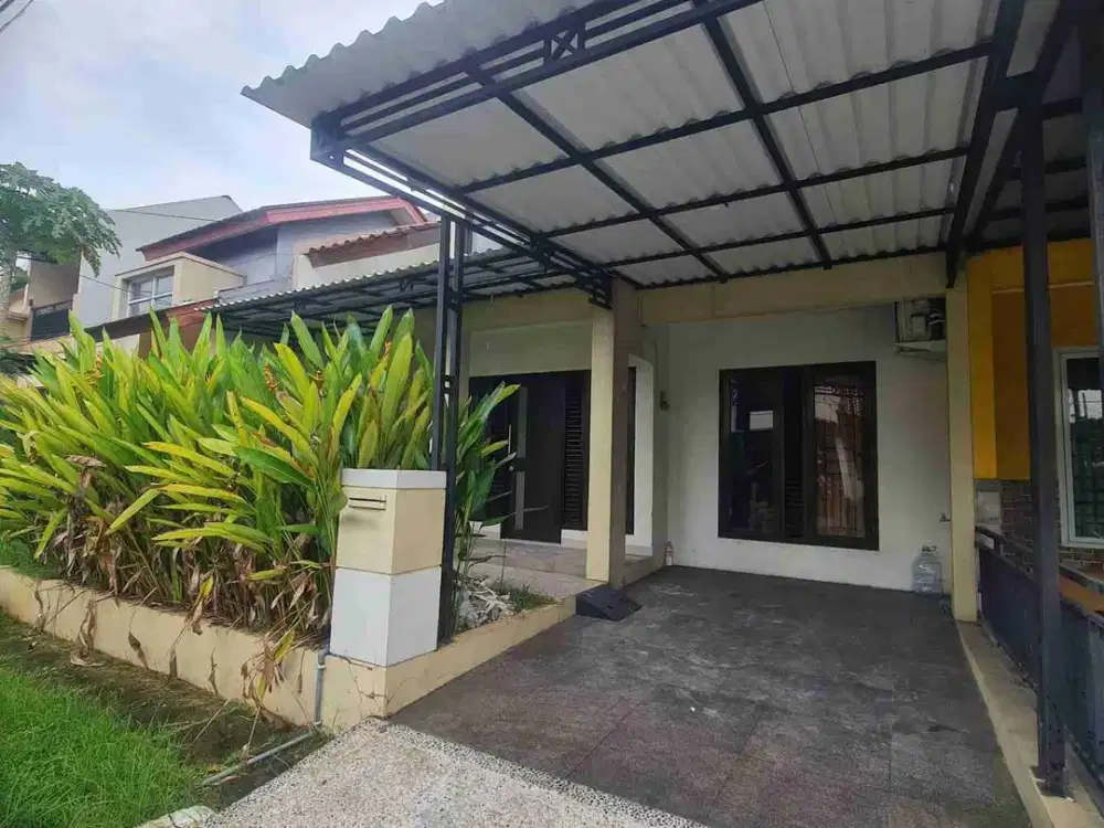 Rumah 1 lantai siap huni di Graha Raya Bintaro