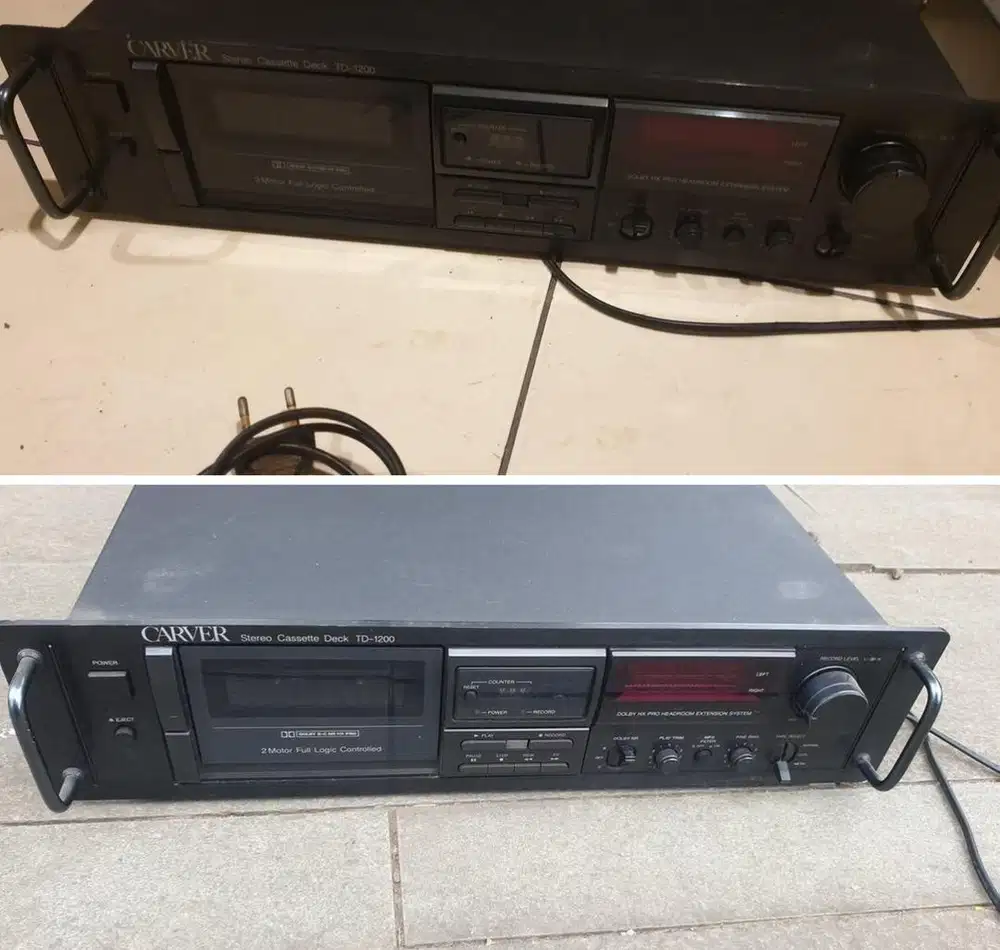 tape deck carver td 1200