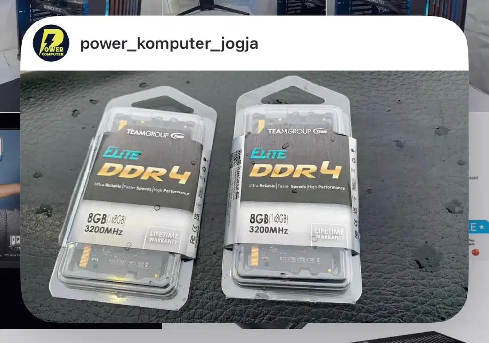 Ready Ram Sodimm Laptop/Aio/Mini PC Team Elite 8GB D4 3200Mhz 800k aja