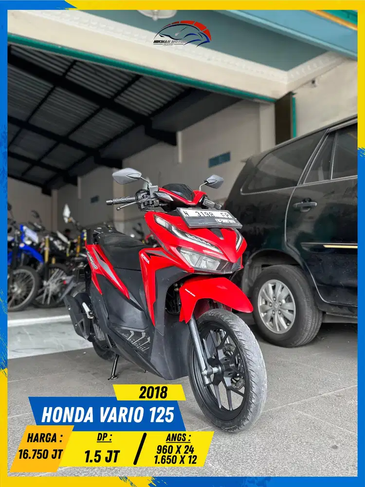 HONDA VARIO 125 2018 NEGO SAMPE DEAL HIKMAH MOTOR KEPUH