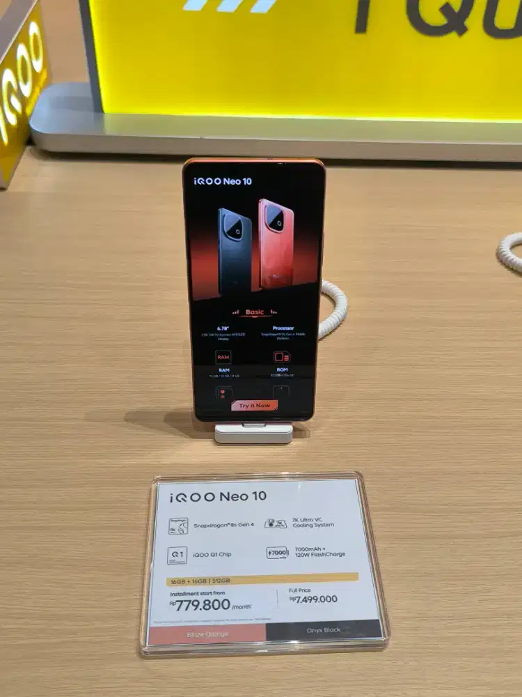IQOO NEO 10 PROMO CICILAN BUNGA RINGAN CUKUP KTP SAJA