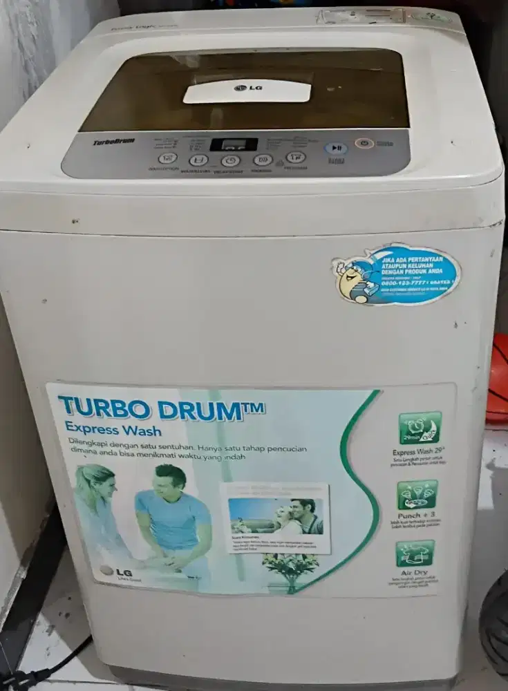 Mesin cuci 1 tabung dan 2 tabung