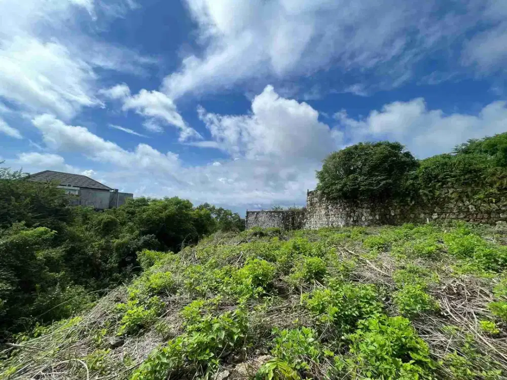Tanah View Laut Uluwatu Lingkungan Villa Eksklusif