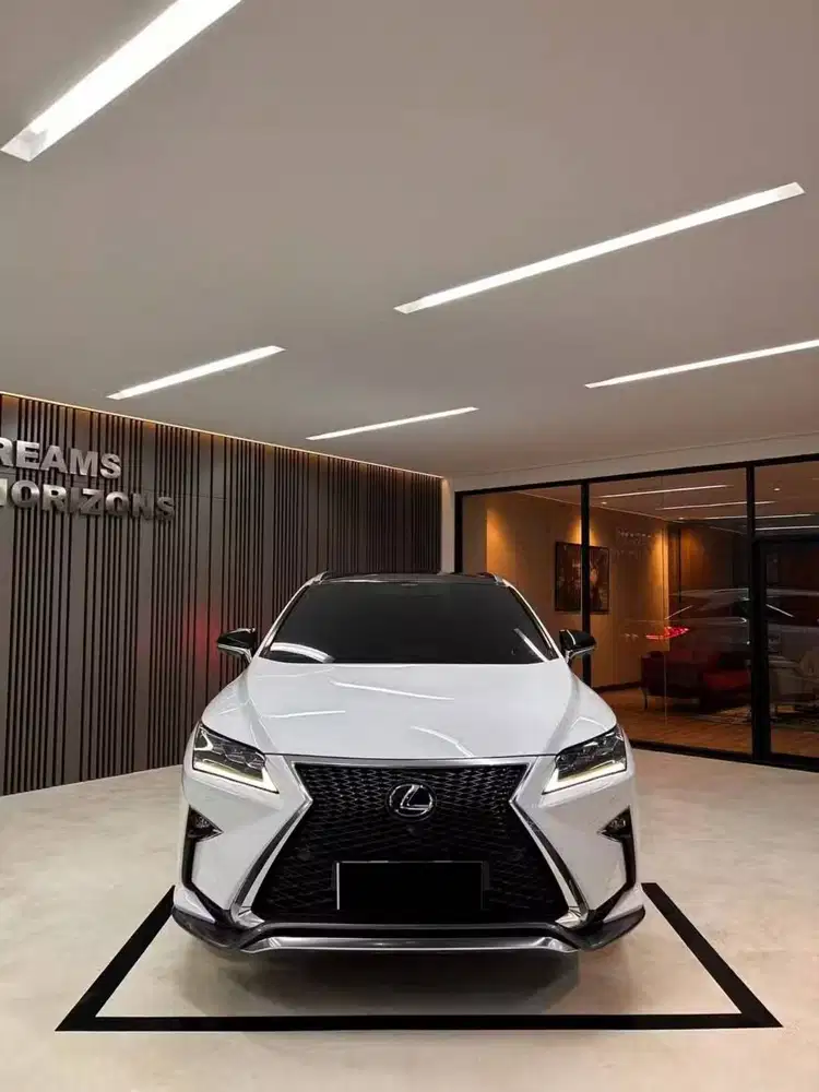 Lexus RX300 F Sport 2018 White on Black Putih RX 300 FSport