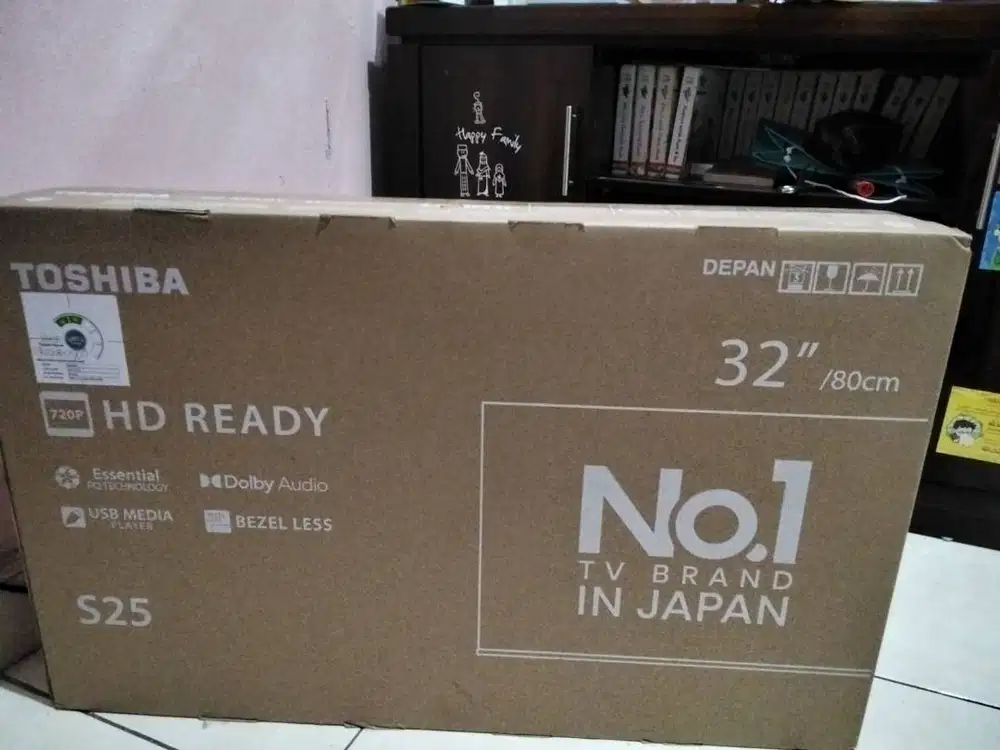TV Toshiba 32” Digital LED – BARU, Menang Undian, Garansi Resmi