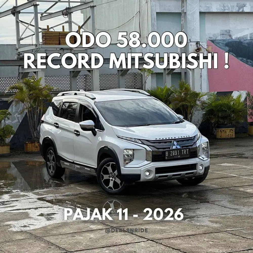 KM 58.000 ANTIKK !! PAJAK 11/2026 XPANDER CROSS PREMIUM PACKAGE 2021