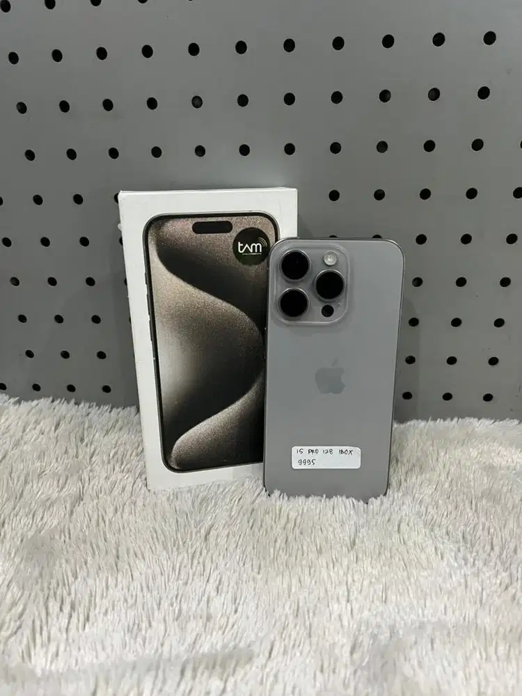 Iphone 15 pro 128 gb ibox fullset original
