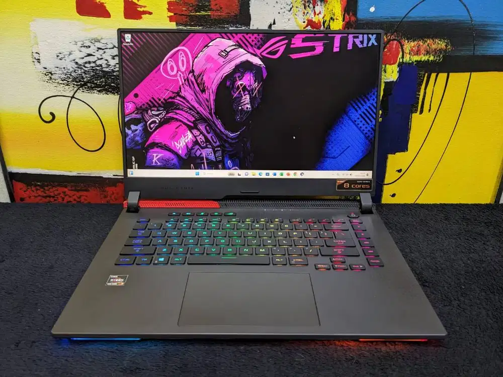 Laptop Gaming Asus ROG Strix G513QM AMD Ryzen 7 5700U NVIDIA RTX 3060