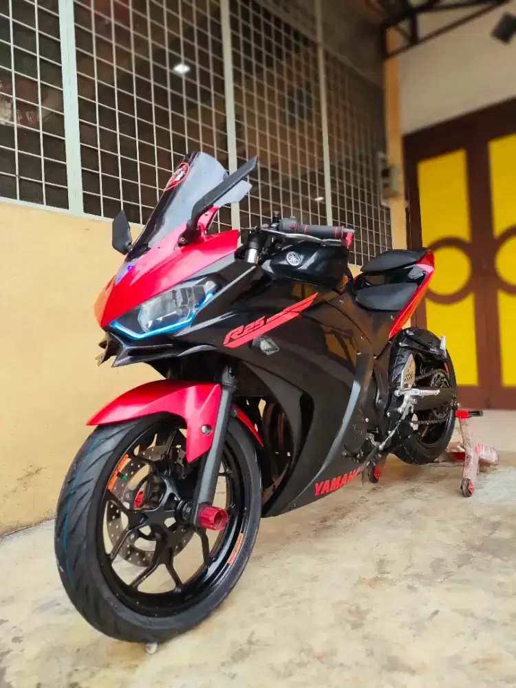 Yamaha R25 / YZF R 25 2015, Red Premium Metalic, Unit Mulus Terawat.