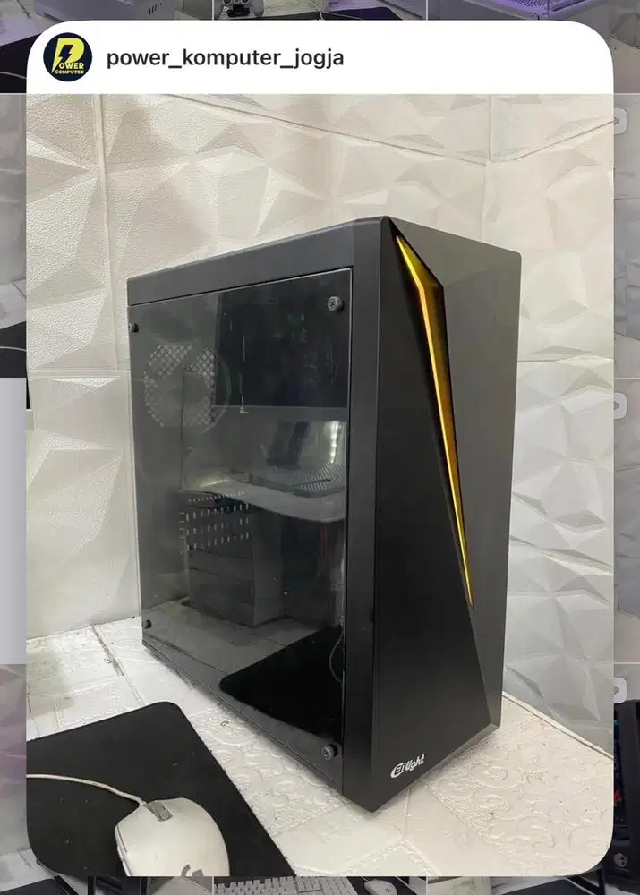 PC intel i3 7100 Ram 8Gb Ssd 128Gb Vga 2Gb H110M Psu 500W 2,6 Juta