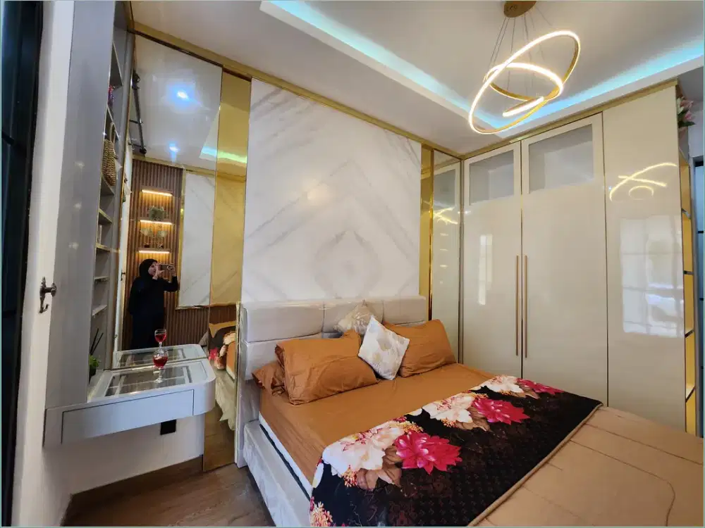 Rumah Elite Jogja  American Style 2 Lantai Private Pool SHM + IMB