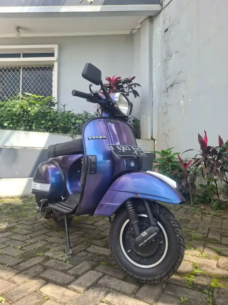 DIJUAL VESPA PX 1980 LENGKAP