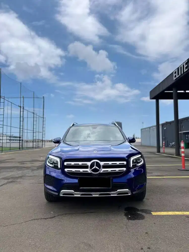 Mercedes Benz GLB200 2021 NIK 2020 Blue on Black Biru Mercy GLB 200