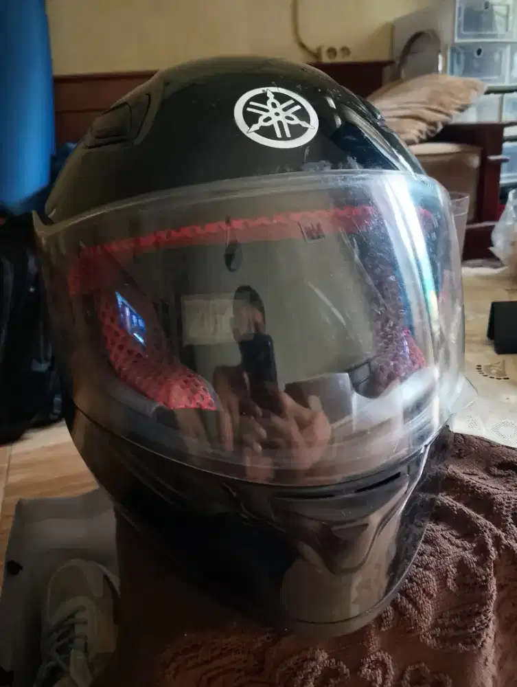 Helm fullface masih lumayan bagus