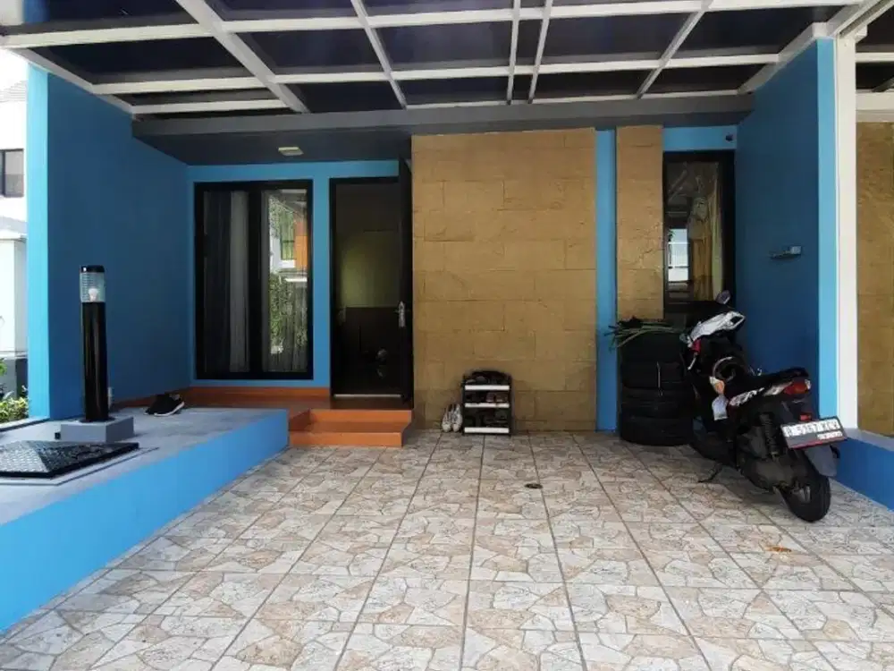 rumah hook full renovasi harga miring di cluster lavesh harapan indah
