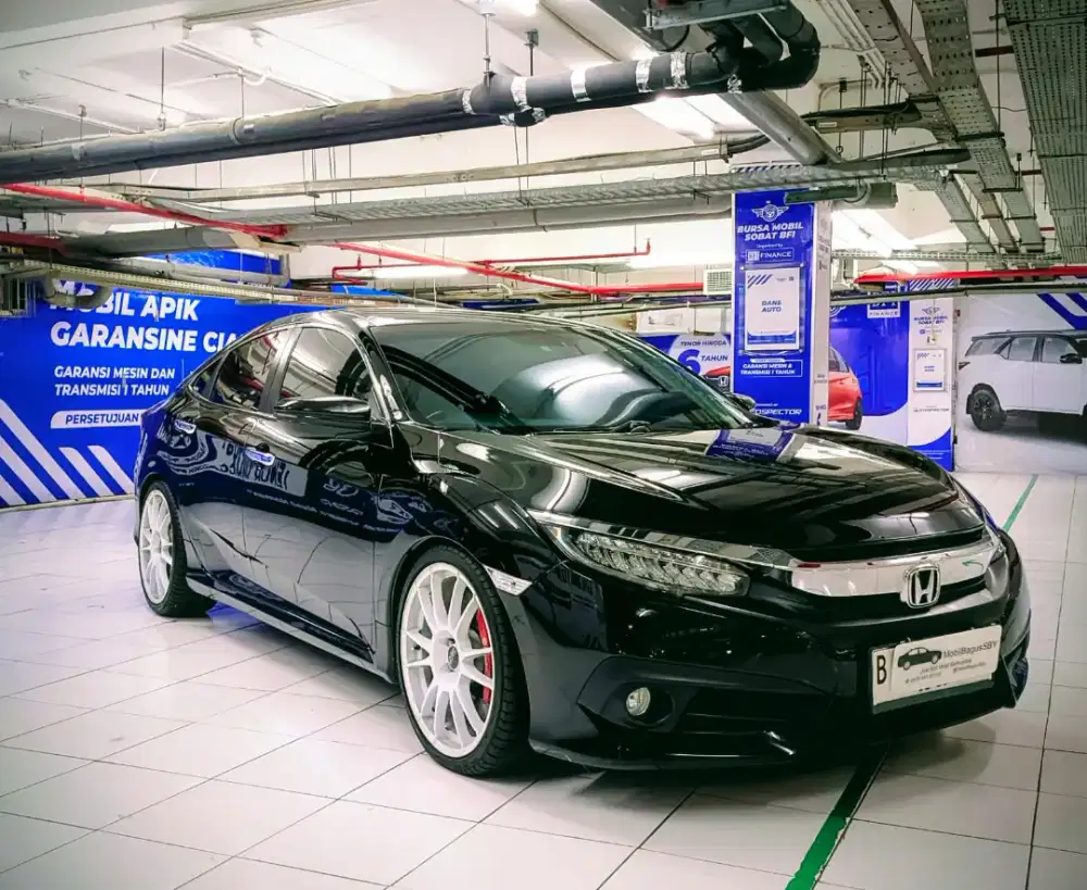 civic turbo KM 60 ribu low kilometer tahun 2016 sedan jual honda sport