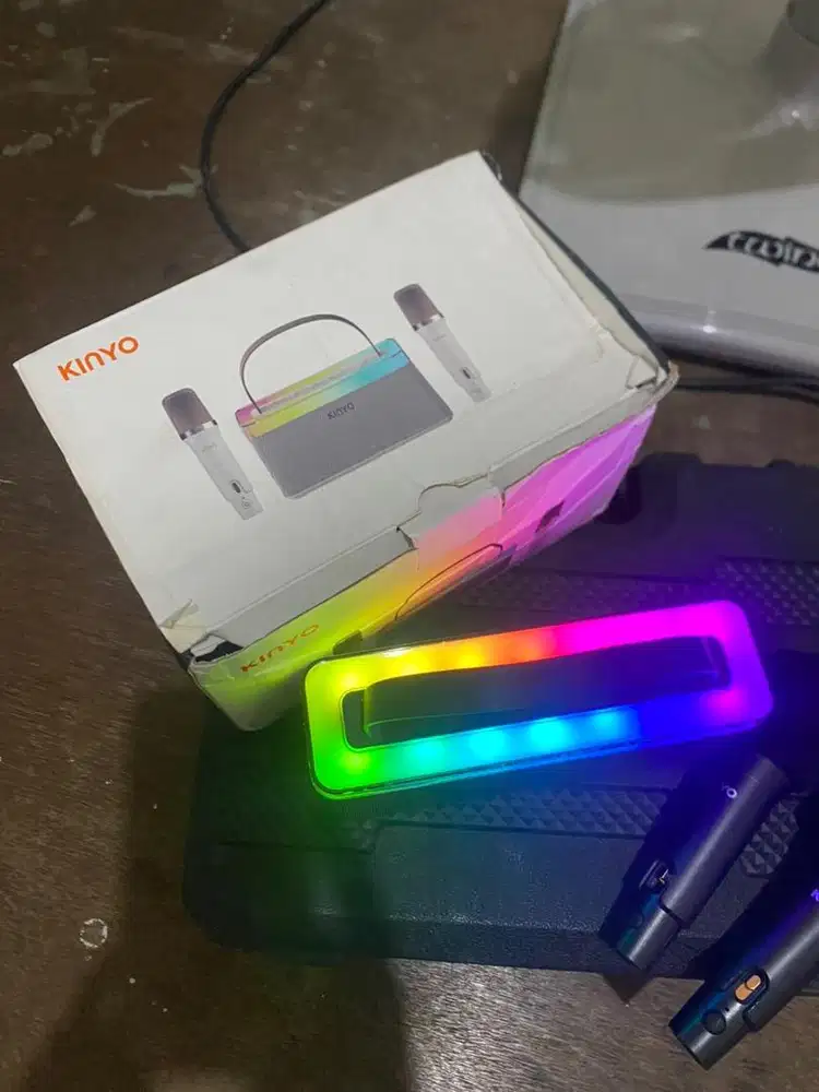 Speaker karoke mic