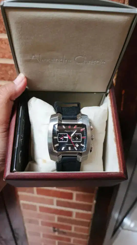 Jual. Jam tangan Alexander christie fullset