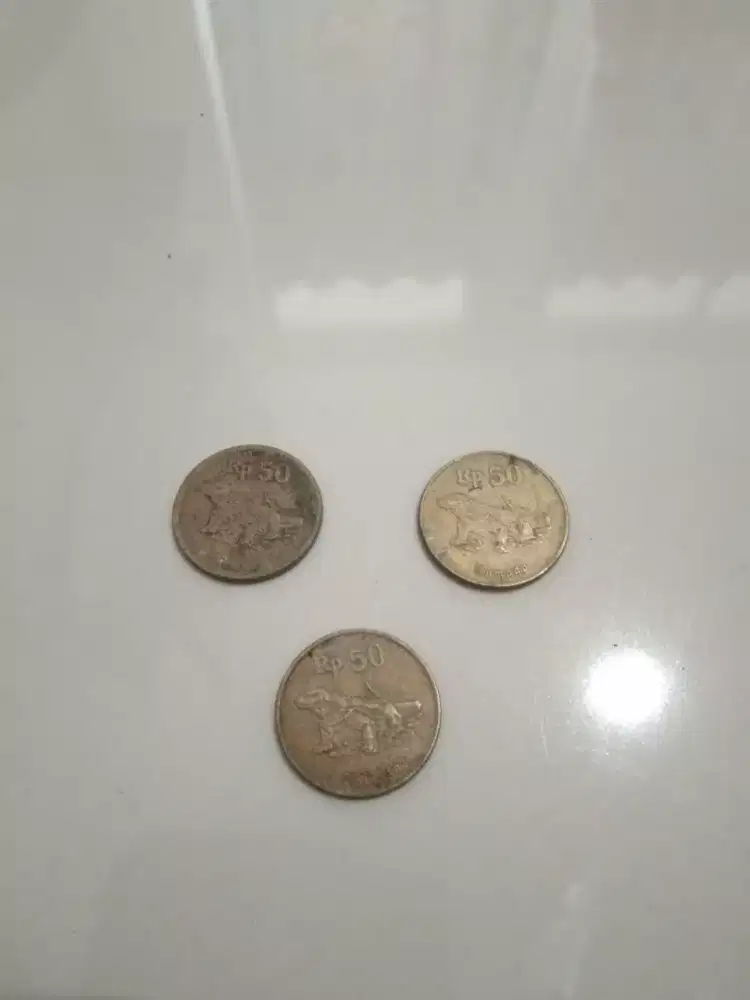 Uang koin 500 rupiah komodo 1998