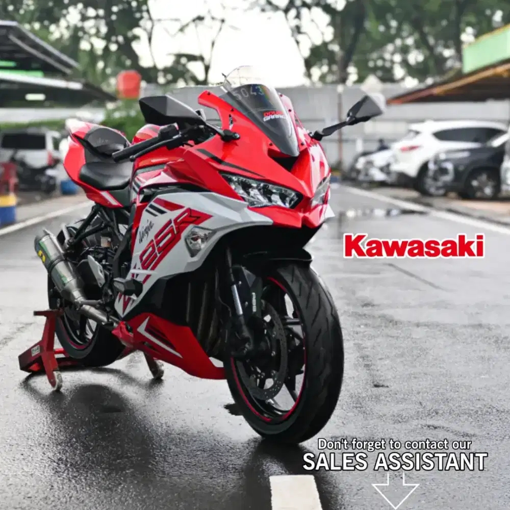 KAWASAKI ZX25R MERAH  2021 
‎WARNA LANGKA RED On WHITE