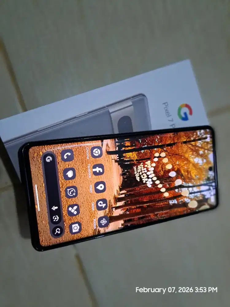 Google pixel 7 pro 12/128 Gb Hazel Garansi On Fullset Beacukai Resmi