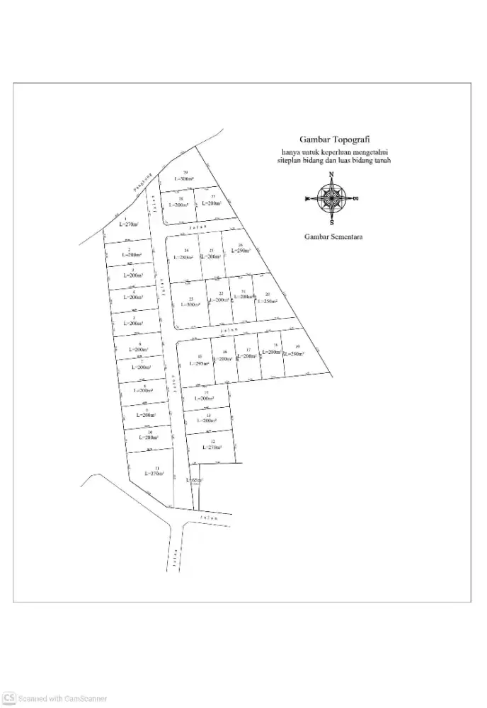 Dijual tanah bagus siap bangun, view bagus,  PAM , Listrik ada