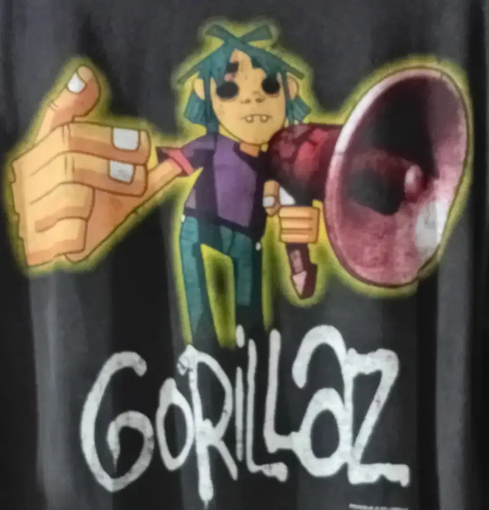 Tshirt LongSleave Band GoRillaz (Bootleg Indonesia)