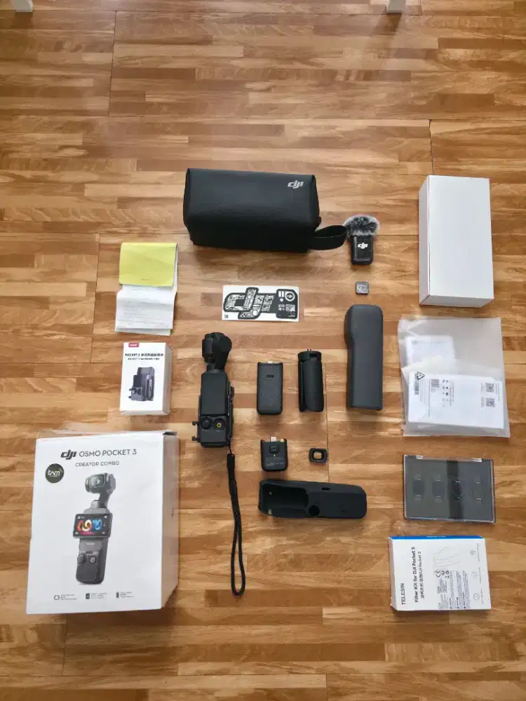 DJI OSMO POCKET 3 CREATOR COMBO Garansi sampai September 2026