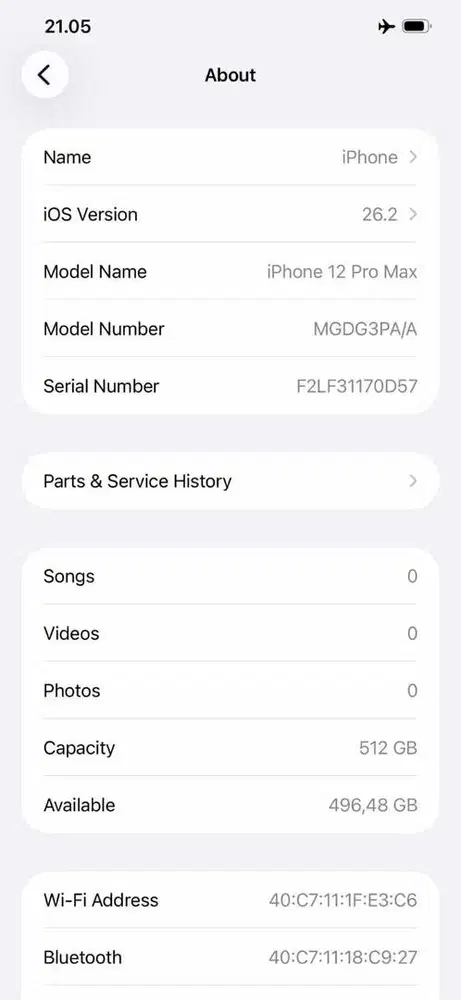 Dijual Iphone 12 Pro Max IBOX