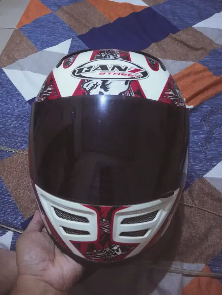 helm fullface ganz ukuran L