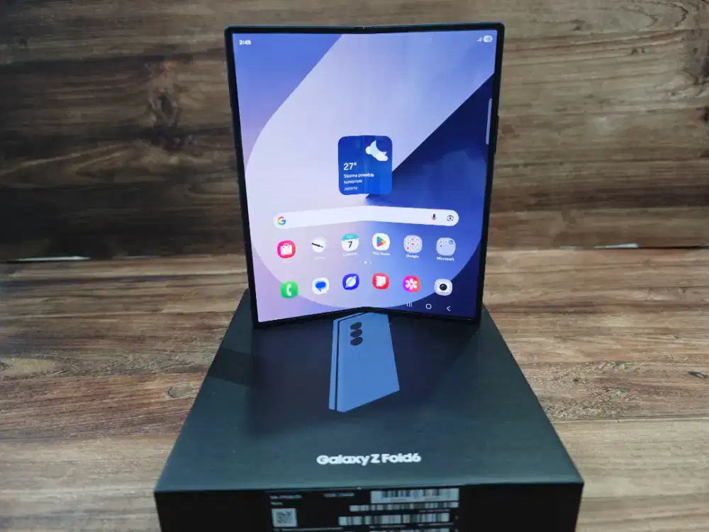 Samsung Galaxy Z Fold 6 12GB 256GB Ex Sein Normal Lengkap Bisa COD