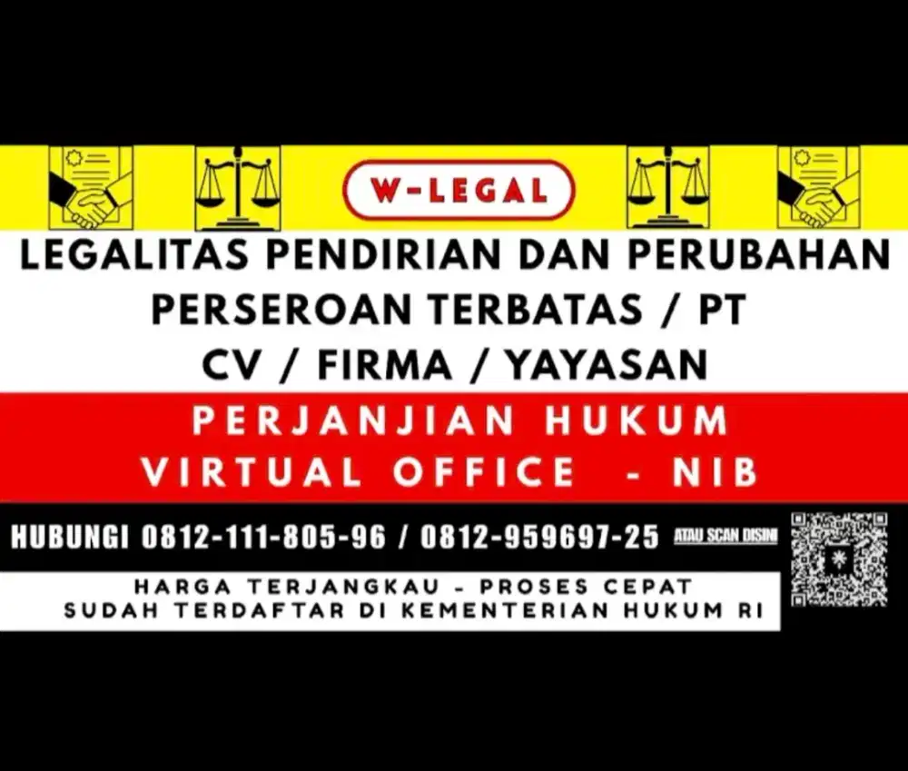 PENDIRIAN DAN LEGALITAS PT CV YAYASAN