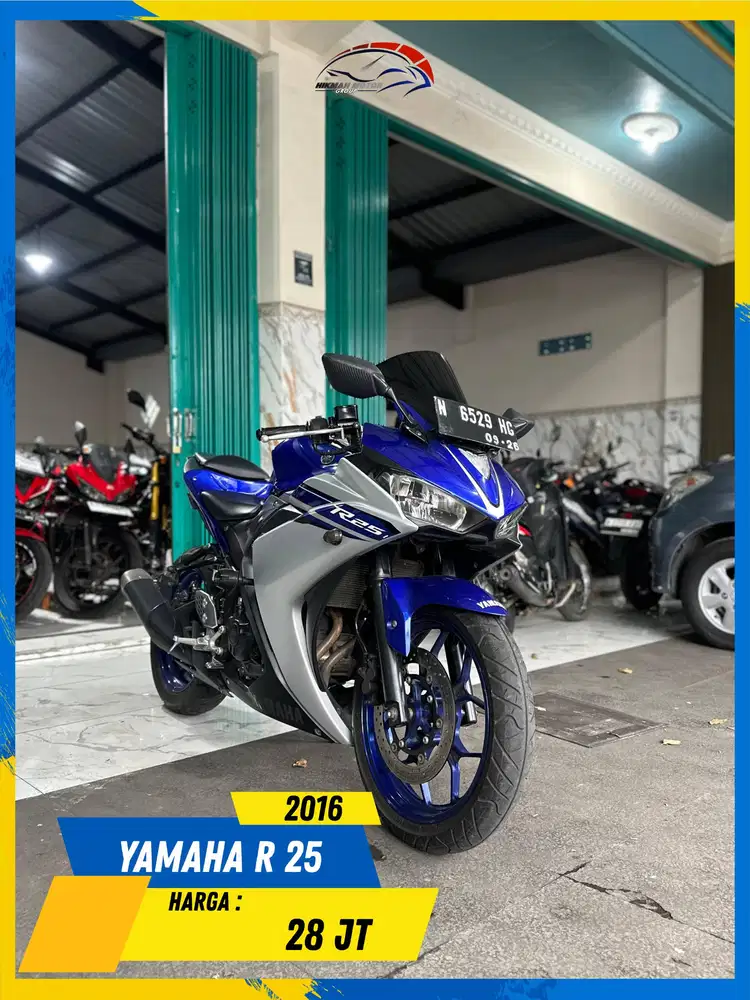 YAMAHA R25 2016 MANTAP GASS MASZEHH HIKMAH MOTOR KEPUH