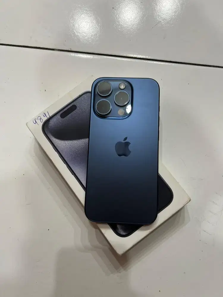 iphone 15 pro 128 blue second