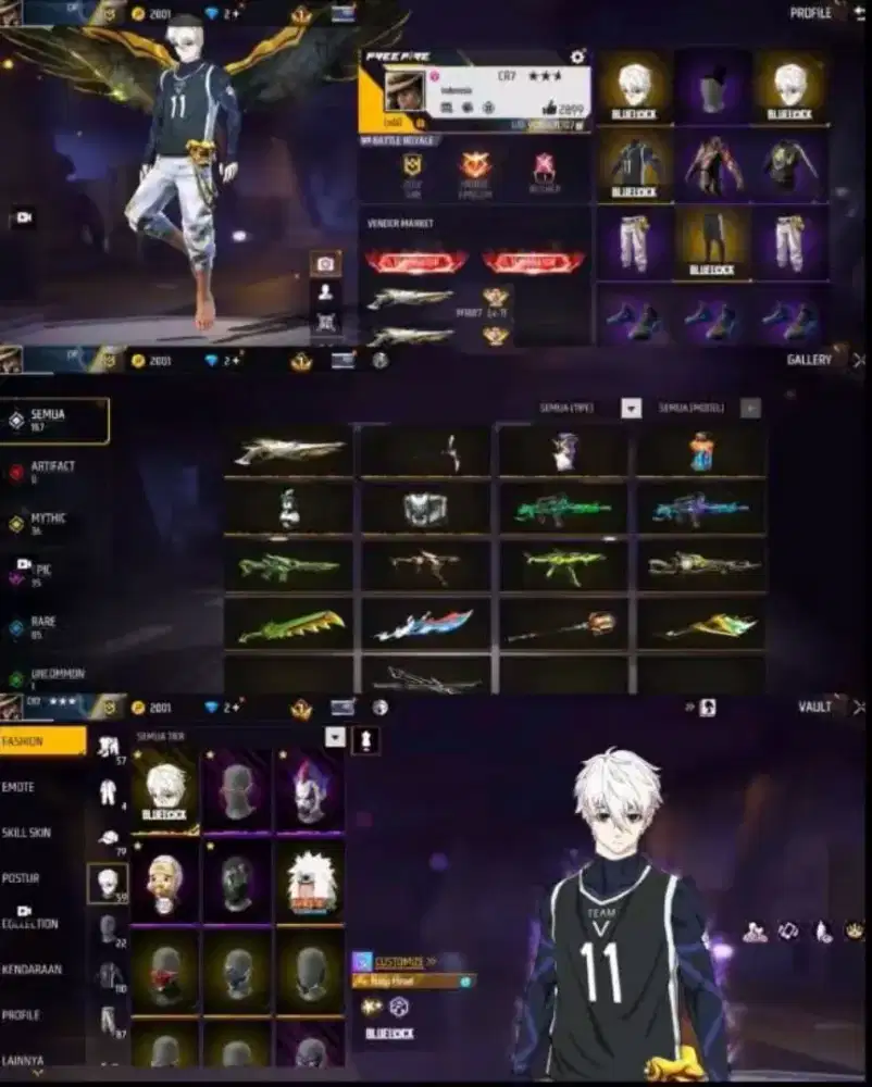 JUAL AKUN FF AMAN DAN TERPERCAYA