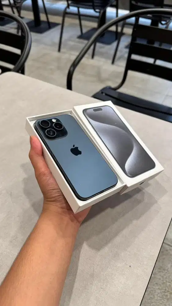 iPhone 15 Pro 128gb Blue Titanium