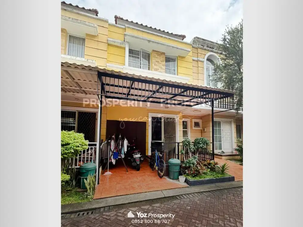 Nego Sampai Deal Rumah Sudah Renovasi Siap Huni 2 Lantai di Cluster Amarillo Village by Paramount Gading Serpong