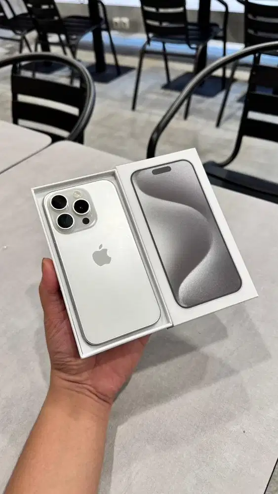 iPhone 15 Pro 128gb White Titanium