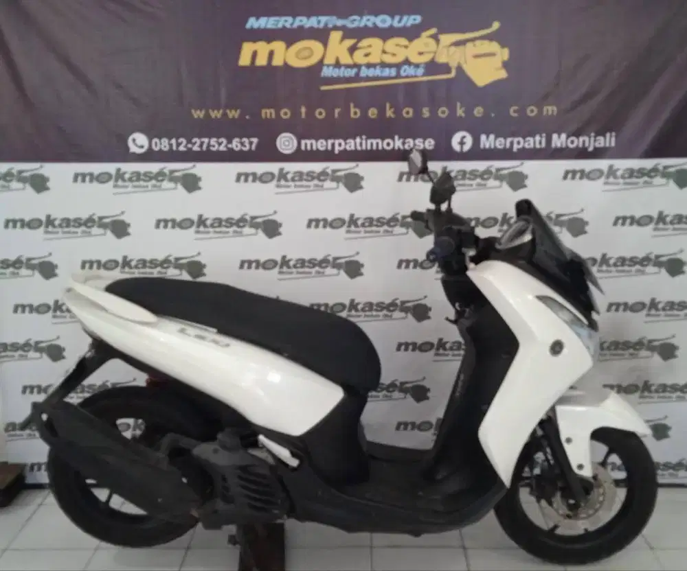 YAMAHA LEXI TH 2018 PUTIH KREDIT MOTOR MURAH MOKASE