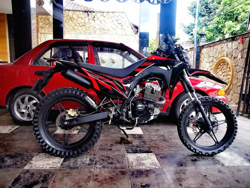 MURAH Suzuki thunder modif trail bisa Tt barang apa saja
