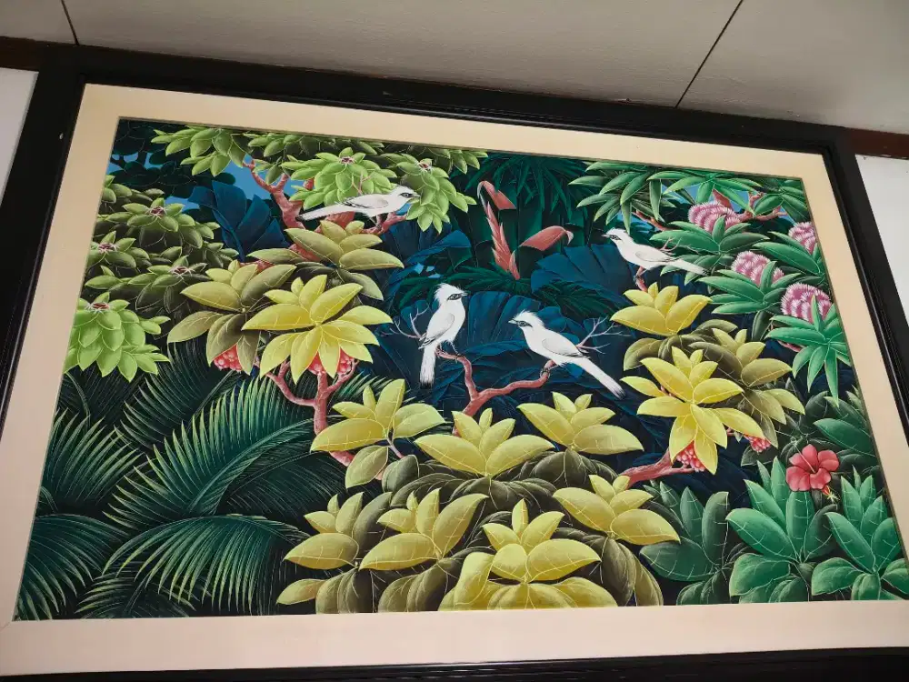 Lukisan Bali classic Tahun 1980an