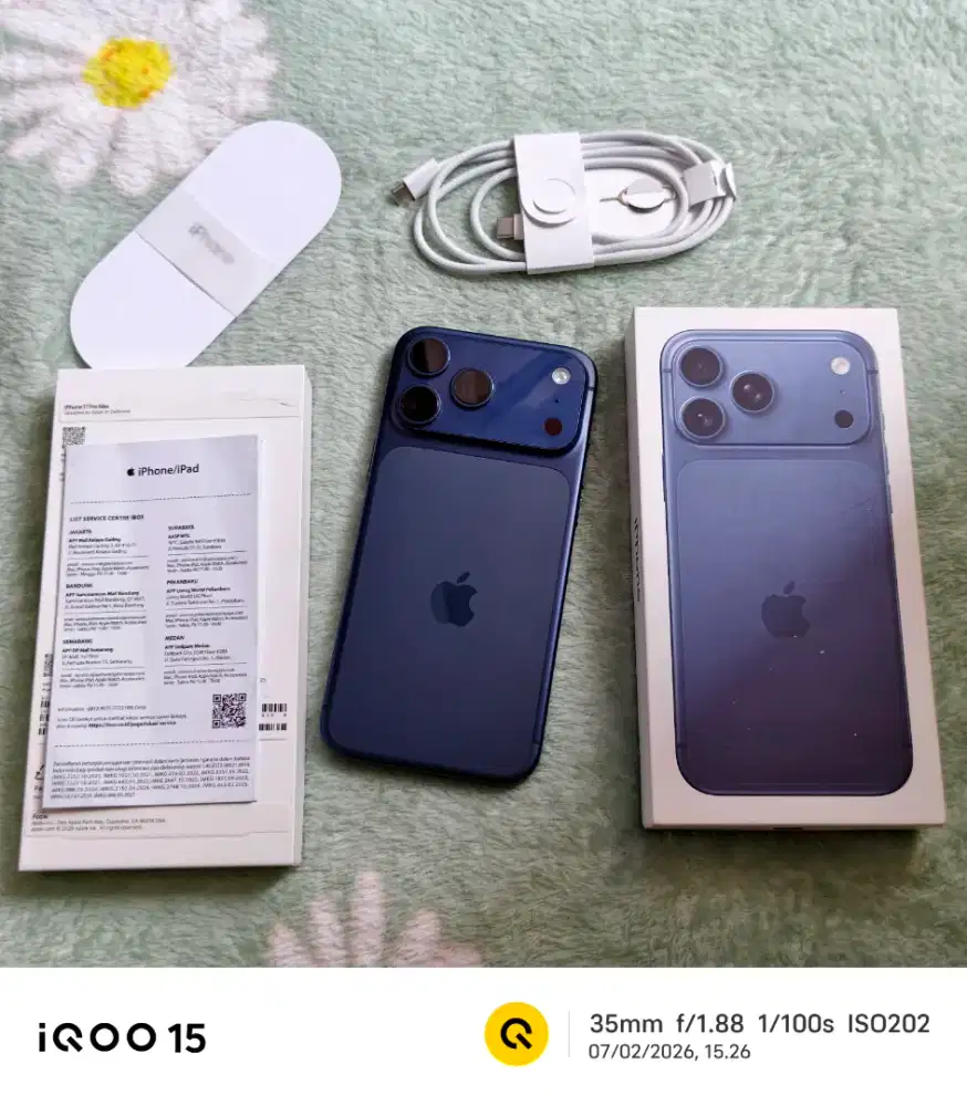 Iphone 17 Pro max 256gb Resmi