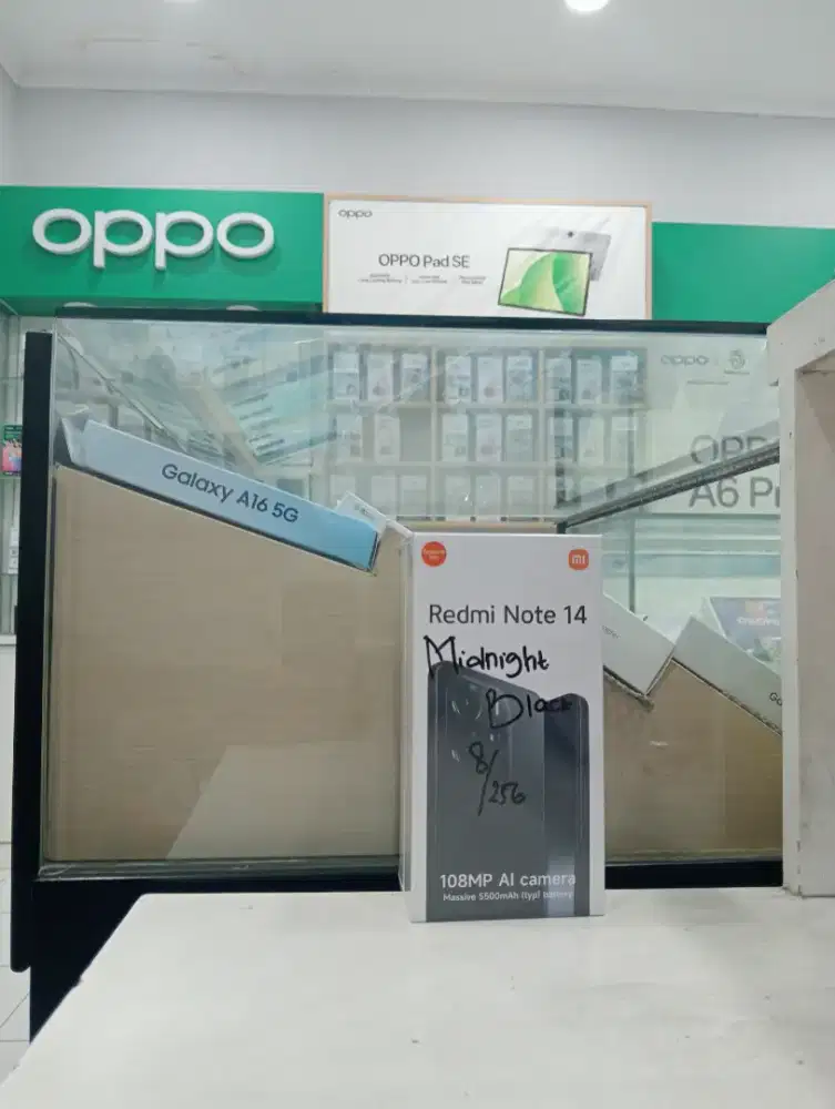 REDMI NOTE 14 8/256 NEW MURAH QR GADGET